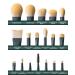 Buy Elden Show 18-Part Professional Makeup Brush Set - Eco-Friendly High-Quality Synthetic Brushes for Foundation Concealer & Blending - Perfect for All Skill Levels! - Buy Online on GoSupps.com