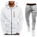 Men's Hanxiulin Jogging Suit - Premium Training & Leisure Wear | Comfortable Sweat Jacket & Pants - Buy Online on GoSupps.com