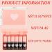 Fusang 6Pcs Lip Tint Stain Set - Long Lasting Moisturizing Lip Gloss for Women - Buy Online on GoSupps.com