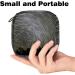 Gray Starry Sky Night Ladies Tie Storage Bag | Portable Menstrual Cup Pocket with Zipper for Teens & Women - Buy Online on GoSupps.com