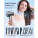 High Speed Professional Hair Dryer - 110 000 RPM 200M Negative Ions 1600W with 360 Rotating Nozzle - Titan Gray - Buy Online on GoSupps.com