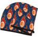 Hair Towel Wrap for Quick Drying | Button-Up Turban | American Football & Fire Flames Design - Buy Online on GoSupps.com