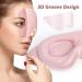 Pink 3D Contour Sleep Eye Mask | 99% Light Blocking | No Pressure Breathable Adjustable for Travel & Home - Unisex - Buy Online on GoSupps.com