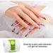 Coniya 100 Nail Form Stickers - Butterfly Shape Nail Art Extensions for Acrylic & UV Gel - Multi-Color Adhesive Tools with Instructions - Buy Online on GoSupps.com