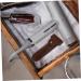 Minkissy Portable Leather Razor Holster - Double-Edged PU Case for Safe Storage & Travel - Buy Online on GoSupps.com