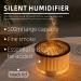 Essential Oil Diffuser - Volcano Humidifier 500ml Remote Control 2 Modes Auto-Off for Home & Office - Black - Buy Online on GoSupps.com