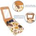 Travel Lipstick Organizer Case | Portable Makeup Bag with Mirror | Autumn Animal Leaf Pattern K264r6kpub - Buy Online on GoSupps.com