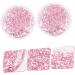 2pcs Eye Cooling Pads | Sleeping Eye Mask for Puffy Eyes | Cold Gel Pack for Massage | Useful Blindfold for Travel and Home Use - Pink - Buy Online on GoSupps.com