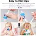 JUYOO Baby Fruit Feeder Set - 3 Food Pacifiers with Clips for Babies & Toddlers - Buy Online on GoSupps.com