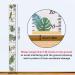 MHJY Kids Height Measure Wall Chart - Tropical Jungle Theme - 7.9'' x 79'' Canvas Growth Chart for Boys and Girls - Buy Online on GoSupps.com