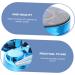 GLEAVI Glasses Case & Holder Organizer - 2 Sets Terrarium Style - Blue 7.5x7.5cm - International Shipping Available - Buy Online on GoSupps.com
