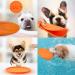 Zhouhon 3-Pack Flying Rubber Dog Toys - Perfect for Outdoor Fun Training Throwing & Catching - Buy Online on GoSupps.com