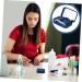 KOMBIUDA Travel Glasses Case Set - 4 Cute Plastic Boxes (6.5x4.5x2cm) - Ideal for International Shipping - Buy Online on GoSupps.com