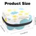 Buy Multi-Colored Women s Band Storage Bags | Portable Menstrual Pad & Tampon Holder - Moon Cloud Star Pattern | Perfect for School & Office - Buy Online on GoSupps.com