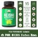 Premium USA Grown Reishi Mushroom Capsules | Vegan Supplement for Brain Energy & Immune Support | 90 Pills, Red Reishi Extract Powder | Shop Now - Buy Online on GoSupps.com