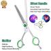 7 Inch Professional Dog Grooming Scissors Set - Straight Downward Curved Pet Shears for Cutting, Thinning, Texturizing - Japanese Stainless Steel - Safety Trimming for Dogs and Cats - Buy Online on GoSupps.com