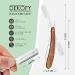 Decofy Premium Razor with Wooden Handle - Silver & Black - Precision Shave & Blade Replacement - Men's Razor Set - Buy Online on GoSupps.com