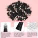 PAXCOO Keychain Tassels Bulk - 50pcs Small Black Leather Tassel Keychain Charms with Jump Rings for DIY Jewelry Making and Crafts - Buy Online on GoSupps.com