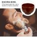 Patkaw Wood-Shaving Bowl for Men | Perfect for Wet Shaving & Razor Cream Soap | Durable & Easy Foaming - Buy Online on GoSupps.com