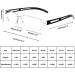 MMOWW 4-PACK Randless Clear Rectangular Blue Light Blocking Glasses for Men & Women - 1.5x Strength - Buy Online on GoSupps.com
