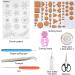 TUPARKA 15 PCS Paper Quilling Kit | 29 Colors, 600 Strips, DIY Handcraft Tools - Buy Online on GoSupps.com