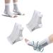 Orgrul 2 pair white compression socks only for at night compression stockings orthopedic compression socks compression socks at night compression socks for the night universal size