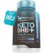 Herbtonics Keto BHB + BioPerine Keto Pills Exogenous Ketones for Ketosis Support Weight Management GLP 1 Support Energy & Mental Focus Vegan Friendly Non GMO Formula. 60 Vegan Capsules 60 Count (Pack of 1)