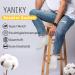 Yaniky Sneaker Socks for Men & Women - 6 Pairs Breathable Cotton Sports Socks Comfortable Unisex Running & Padded Short Half Socks (Sizes 35-50) - Gray - Buy Online on GoSupps.com