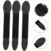 Mikinona Sponge Eyeshadow Brush 50pcs Makeup Sponges Bulk Makeup Eyeshadow Brush Cleaning Brush Lipstick Miss Make up Size 2 Black - Buy Online on GoSupps.com