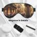 Italian Street Print Unisex Sleep Eye Mask - Soft Comfort Eye Shade for Travel Yoga & Shift Work - Black - Buy Online on GoSupps.com