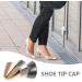 CALLARON 3 Pairs High Heel Pointed Caps - Metal Shoe Protectors for Women | Dress Shoe Repair & Decoration | Triangle Toe Caps 2.80x2.70x1.80CM - Buy Online on GoSupps.com