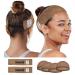 Wig Grip Bands - Yuest Velvet Headband for No-Slip Wig Security (Brown, 2 pcs) + 4 Wig Caps - Buy Online on GoSupps.com