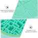 FRCOLOR Brush Pad Rack Makeup Brush Storage Box Cleaning Scrubber Makeup Cleaning Mat Hair Brush Cleaner Brush Cleaning Mat Para Guardar Make Dry Silica Gel Tool Makeup Brush Stand 11x11cm Green - Buy Online on GoSupps.com