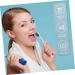 Buy Homsfou 8 StK Tongue Cleaning Brush Set - Silicone Dental Tool for Adults | Professional Tongue Scraper - 4 Color Options (18.5x3.5cm) - Buy Online on GoSupps.com