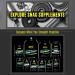 SNAC ZMA-5 Sleep Aid Supplement: Muscle Recovery, Growth, Immune Support | Zinc, Magnesium, 5-HTP | 90 Veggie Capsules - Buy Online on GoSupps.com