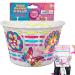 Ride Along Dolly Bike Basket for Girls w Safety Lightups -Kid's Bicycle Accessories with 3 Motion Activated Blinking Flowers & Butterfly Decor-(Fits Most Bikes) For Snacks, Dolls, Bears, Birthday Gift