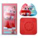 SUYARE Powder Puff - Dragon Pattern Setting Powder Puff Pressed Powder Applicator Pad with Storage Box Beauty Makeup Tools for Loose & Cosmetic Foundation