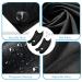 Jootuepo Beard Bibs for Men - 2 Pack Waterproof Trimming Catcher with 4 Suction Cups Non-Stick Care Cloth - Perfect Gifts for Men (Black) - Buy Online on GoSupps.com