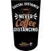Social Distance Never Coffee Distance V1 3Ply Stump Sock for Amputees - Buy Online on GoSupps.com
