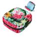 Storage bags for women's bandages tropical pink flamingo flowers portable menstrual pad bags panty lips tampons women's bandages storage holder for women school office