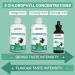 Liquid Chlorophyll Mint Cold Extracted from Non-GMO Alfalfa - Detox - Alkaline - Natural Body Deodorant Antioxidant - Made in Canada (Pack of 2) 500 ml (Pack of 2) - Buy Online on GoSupps.com