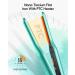 Wavytalk Mini Hair Straightener 3/10 Inch Pencil Flat Iron for Short Hair, Beard & Pixie Cut - Fast Heating, Adjustable Temp Settings, Dual Voltage - Green - Buy Online on GoSupps.com