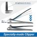 Long Handle Toenail Clippers for Seniors & Overweight Patients - 4mm Wide Jaw Opening, Easy Reach Toe Nail Clipper for Thick Toenails - Crystal White (20 / 50cm) - Buy Online on GoSupps.com