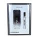 Carolina Herrera 212 Vip Black 2 Piece Travel Set for Men (3.4 Oz Eau De Parfume Spray + 0.34 Oz Eau De Parfume Spray)