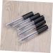 Healvian 5pcs Eyelash Brush Tube Empty Tube Makeup Brushes DIY Empty Mascara Tube Eyelash Cream Bottle Black - Buy Online on GoSupps.com