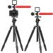 NUOBAKE 3-Side Hot Shoe Mount Adapter - 360 Swivel Triple Cold Shoe Bracket for DSLR Cameras - Buy Online on GoSupps.com
