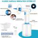 Electric Ear Wax Removal Kit | Water Powered Ear Cleaner with 4 Modes | Safe & Effective Ear Cleaning Tool | Includes 10 Ear Tips - White - Buy Online on GoSupps.com