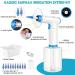 KAUGIC Electric Ear Wax Removal Kit - Safe & Effective Cleaning with 4 Modes, 10 Tips & Water Basin - Blue PP - Buy Online on GoSupps.com