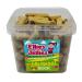 Ellies Jellies Coltsfoot Rock -588g Square Tub Brown Colored Hardened Stick- Brittle Flavor