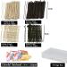 200 PCS Colorful U Shaped Bobby Pins for Thick Hair - Hair Grips for Secure Hold and Styling - Includes Storage Box - Ideal for Girls, Women, Hairdressing Salon and Home Use - Buy Online on GoSupps.com